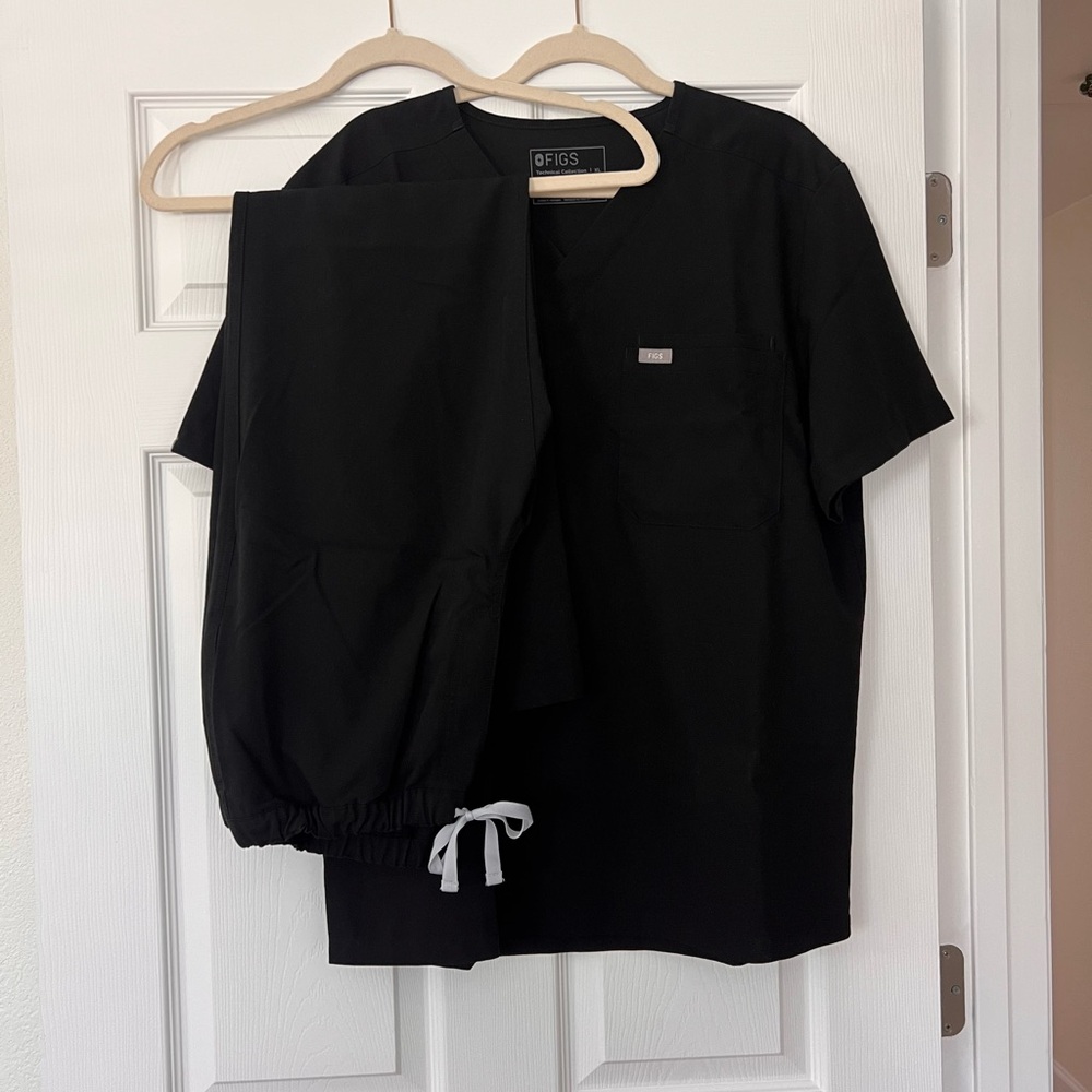 Figs Black Pisco Basic Scrub Pants - image 7